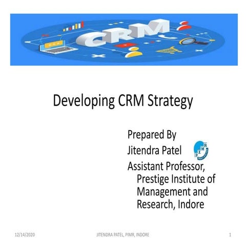 Developing Crm Strategy