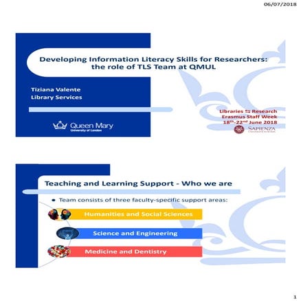 Developing information literacy skills, gb