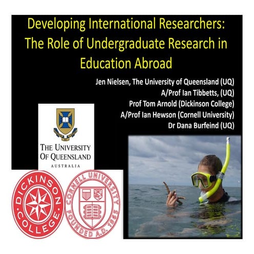 Developing international researchers forum final final