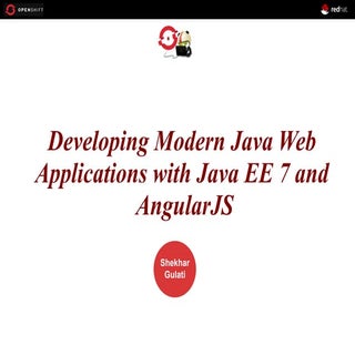 Developing Modern Java Web Applicat...