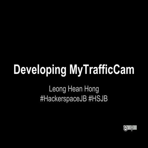 Developing MyTrafficCam
