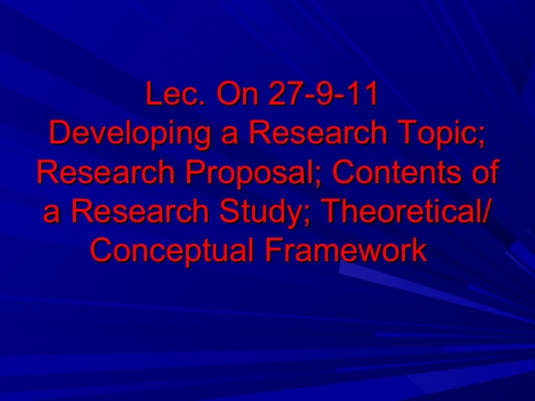 Master thesis delimitations