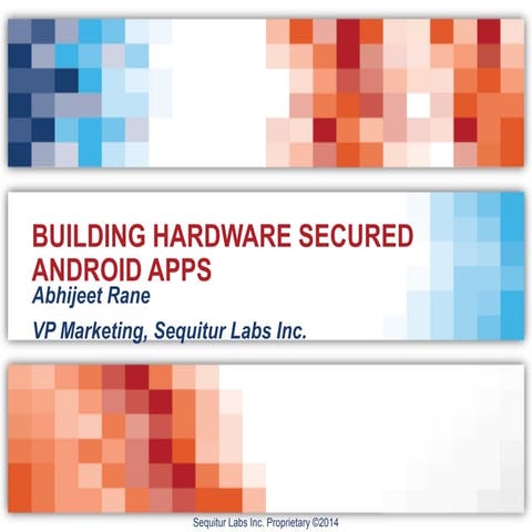 Using Hardware Security with Android Apps