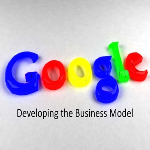 Developing the Business Model 