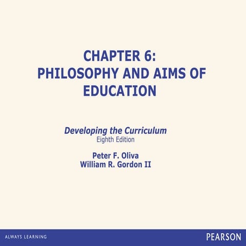 Developing the curriculum chapter 6 | PPT