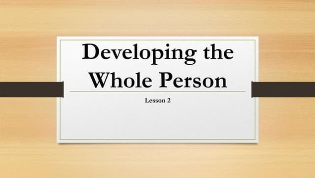 Personal Development - Grade 11 Day 1 | PPT