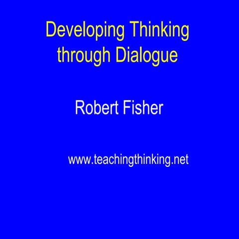 Developing thinking handouts_2010