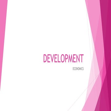 Development