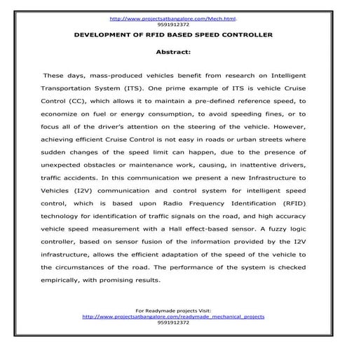 Development of-rfid-based-speed-controller