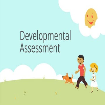 Developmental assessment | PPTX