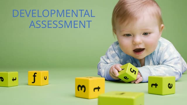 Global Developmental Delay (GDD) | PPTX