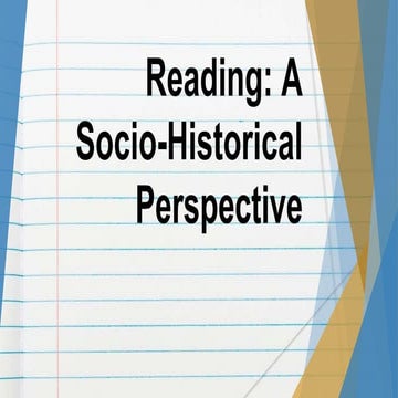 Developmental reading