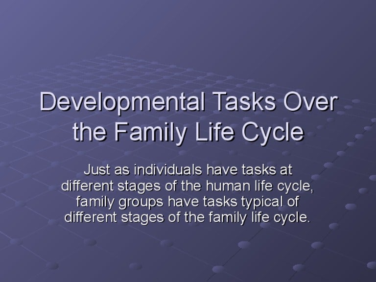 developmental tasks definition