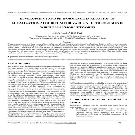 Development and performance evaluation of