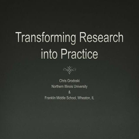 Development and Research