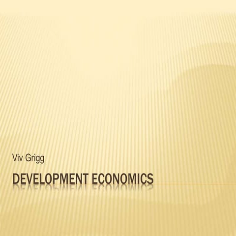560-12 Development Economics