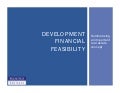 Real Estate Development Financial Feasibility