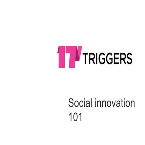 Social Innovation 101