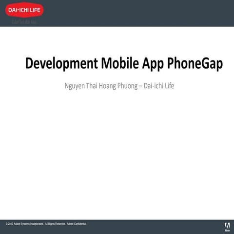 Development mobile app cross device