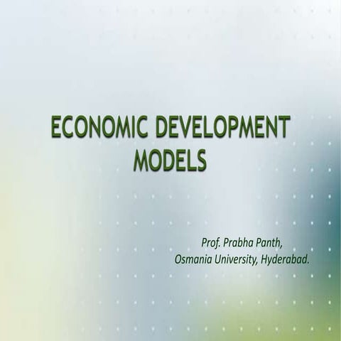 Development models