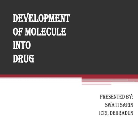 Development mol drug