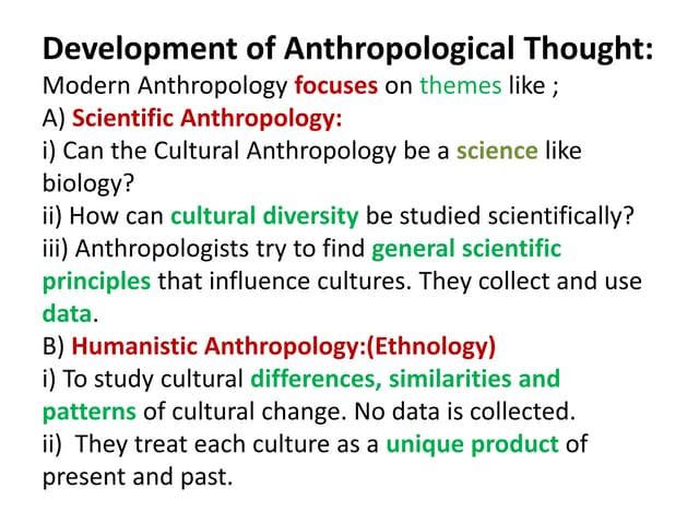 Research methods in anthropology | PPTX