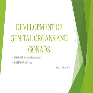 Development of Genital organs and Gonads.pptx