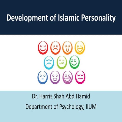 Development of Islamic Personality