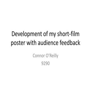 Development of Posters with Audienc...