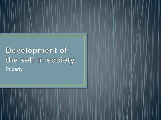 Life orientation Development of the self in society grade 11 | PPT