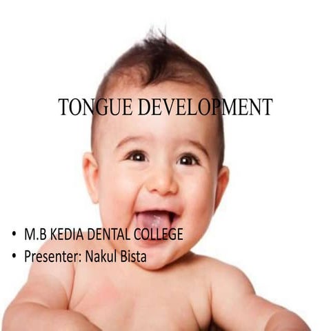 Development of tongue