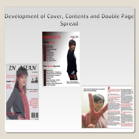 Development of Whole magazine
