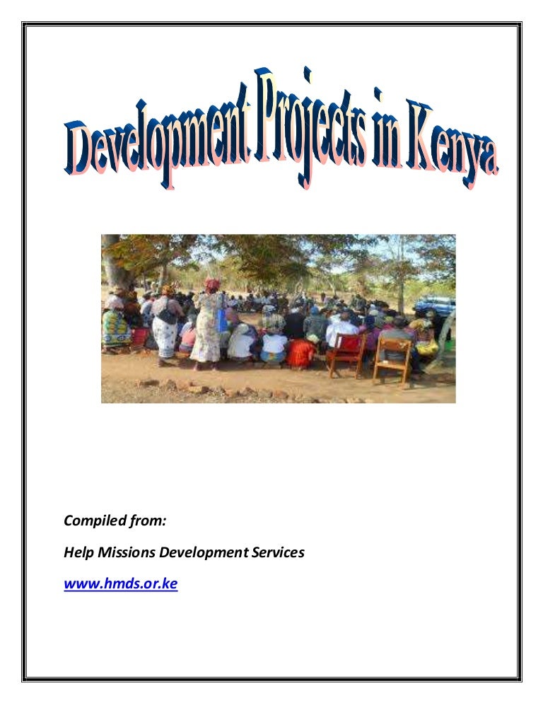Development projects in kenya