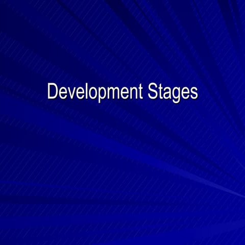 Erickson's Stages of Social Development 