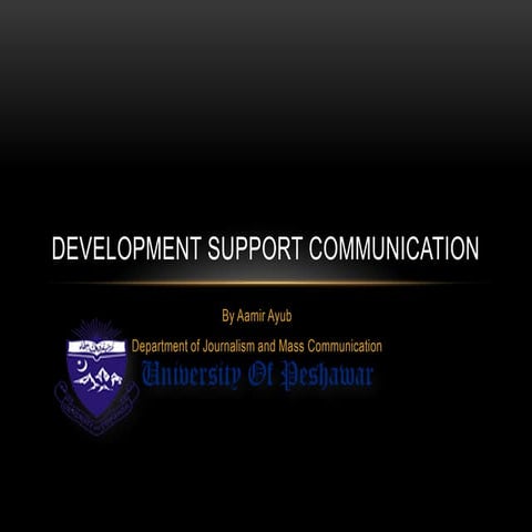 Development Support Communication 