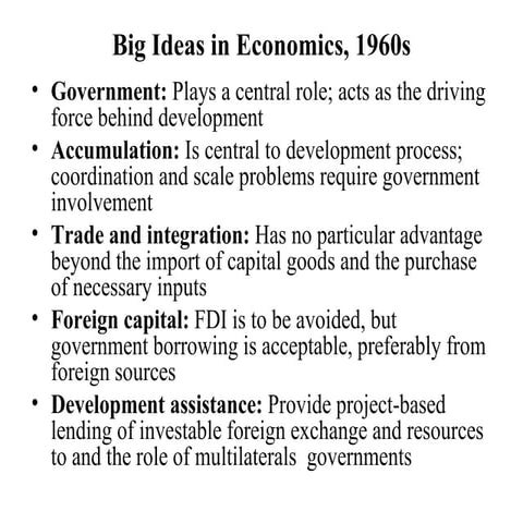 Development thinking