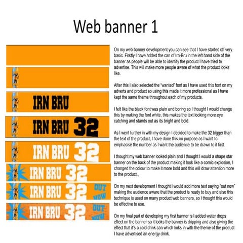 Development web banner