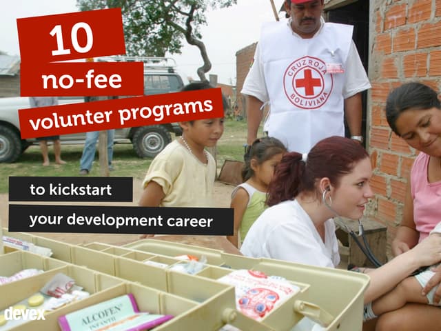 10 no-fee volunteer programs to kic...