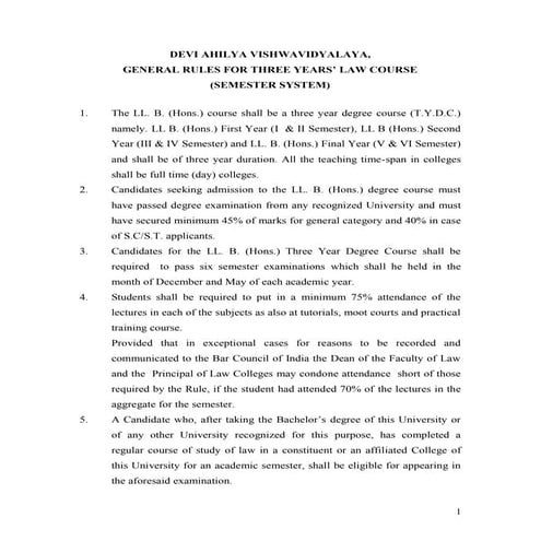 Devi ahilya vishwavidyalaya indore prospectus 2016   17 educationiconnect.com...