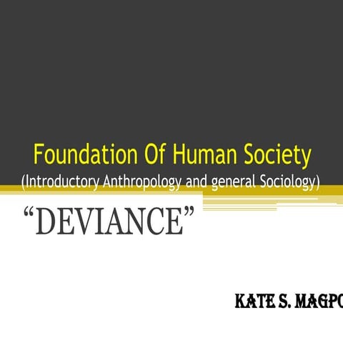 Deviance