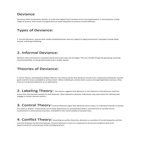 deviance.docx against social norms sociology