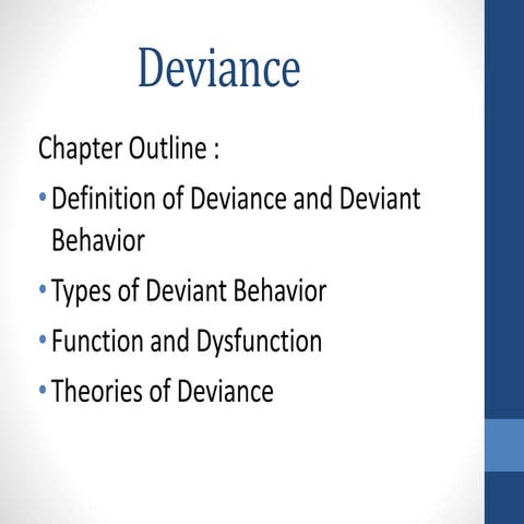 Deviance