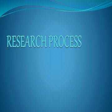 Research process | PPT