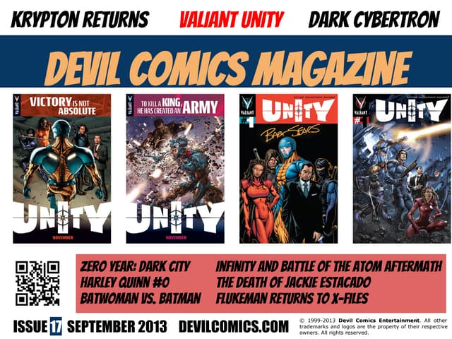 Devil Comics Magazine September 2013