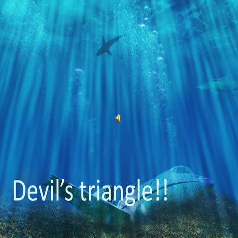 Mystery of the bermuda triangle | PPTX
