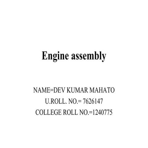 Dev kumar mahato assembly 2