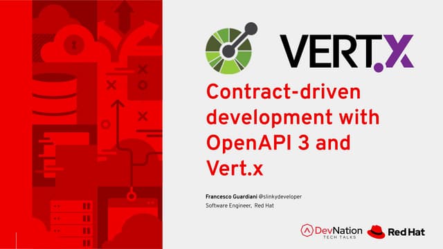 Contract-driven development with OpenAPI 3 and Vert.x | DevNation Tech Talk