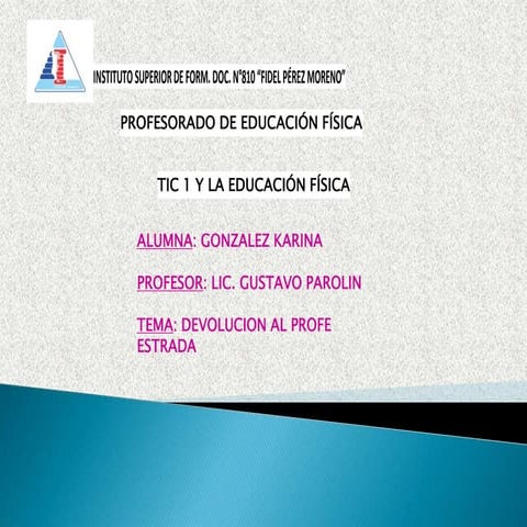 Devolucion al profe estrada