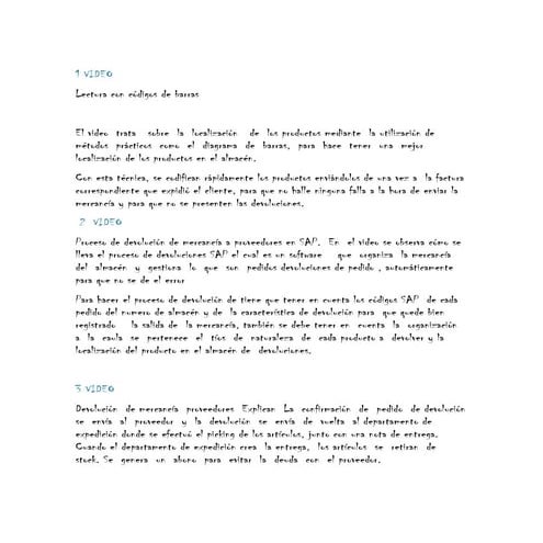 Devoluciones de mercancias