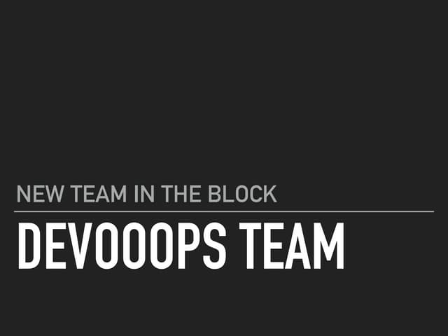 DevOops v2 short